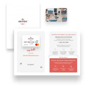 Akimbo Gift card carrier